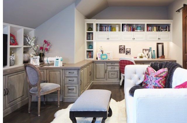 Sewing and craft room